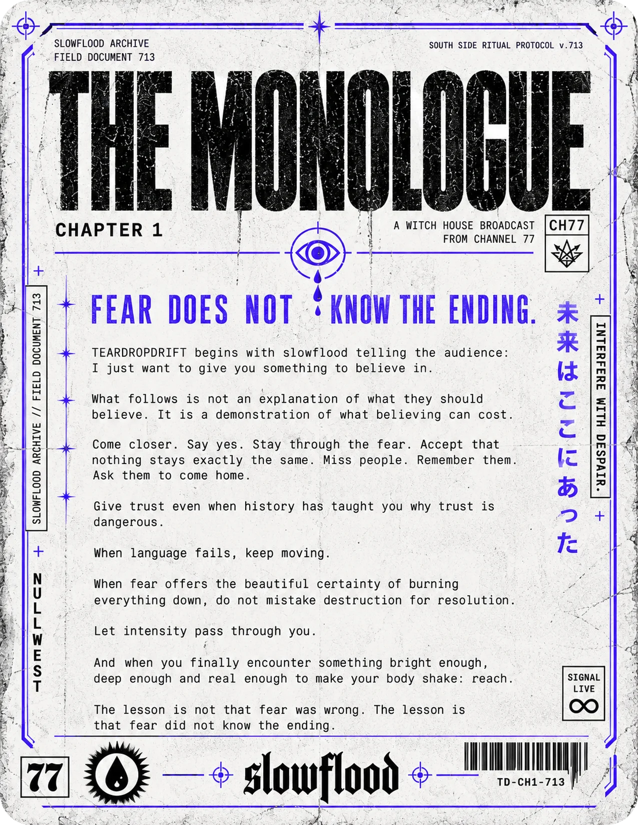 Page 5: Monologue